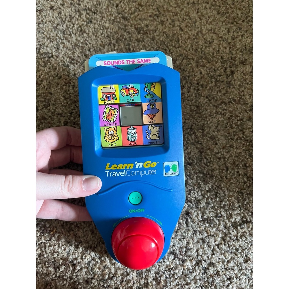 Learn‎ 'n Go Travel Computer by Team Concepts Reading Spelling Game 1994